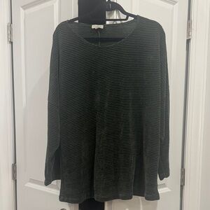 Chenault Women's Black Textured Sweater